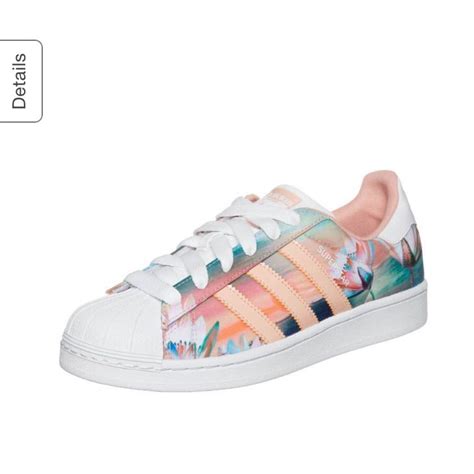 adidas sneaker damen superstar mit blumenmuster|adidas superstars for women.